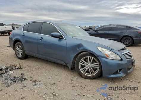 2010 Infiniti G37 z USA, uszkodzony, nr VIN JN1CV6AR7AM458288